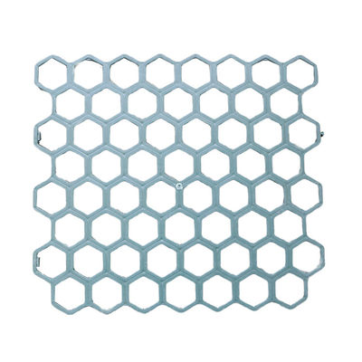 410x410mm Hdpe πράσινο πορώδες λιθόστρωτα Interlock Pp γρασίδι Grid τοπίο λιθόστρωτο