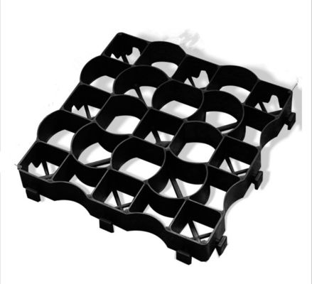 330*330*50MM HDPE πορώδες χόρτο λιθόστρωτο πλαστικό χόρτο πλέγματα για το χώρο στάθμευσης οδικής οδού
