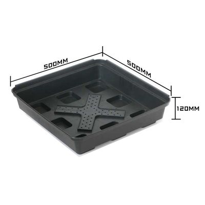 Τετράγωνο σχήμα Hdpe φυτικό δίσκο οροφή βεράντα κήπος κατσαρόλα φυτεύτη για εξωτερικά κιτ πολλαπλασιαστή