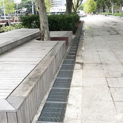 Καθαριστήριος πάτωμα αυτοκινήτων Αποχέτευση νερού Ατσάλινη πρίζα με προσαρμοσμένο κανάλι αποχέτευσης