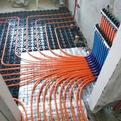 450*450*25MM πλαστικό σύστημα θερμότητας υπογείου για θερμό νερό για αποθήκη