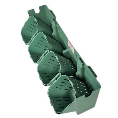 500*5mm Πλαστική φυτική γλάστρα για φυτέψιμο σε μαύρο / πράσινο