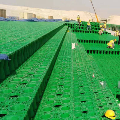 Δυνατή αντοχή Υλικό HDPE Συστήματα συλλογής νερού βροχής Τανκς για το σχολείο