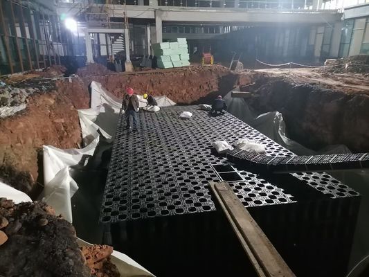 Σύγχρονη δεξαμενή διείσδυσης νερού βροχής